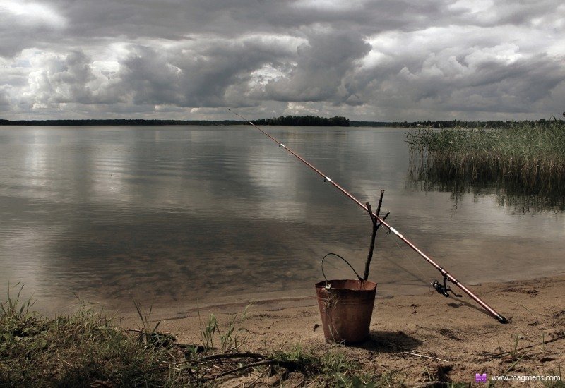 рыбалка на озере белое селигер